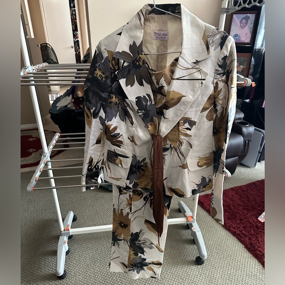 No brand, made by a tailor Pant suit - Picture 2 of 2